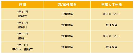 21年中秋节dhl假期服务安排调整 鹿跃国际快递 上海国际快递 Dhl